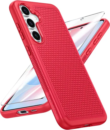 Miniatura 60 de FNTCASE Funda para teléfono Galaxy A14-5G: protección contra caídas de grado militar Samsung A14 5G, probada contra caídas de 14 pies, protector