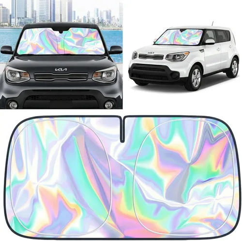 Miniatura 121 de Parasol para parabrisas Honda HR-V 2023-2025 – Cubierta plegable para parabrisas para accesorios HRV Protege el coche de los rayos solares