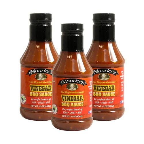 Miniatura 19 de Maurice's Southern Gold Salsa BBQ – Salsa clásica de mostaza Carolina con sabor atrevido – Auténtico aderezo de barbacoa de Carolina del Sur – Ricas