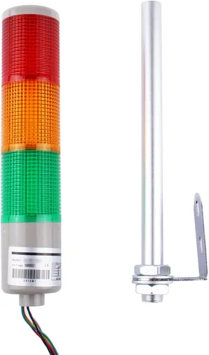 Miniatura 3 de Luces de pila de torre, luces de señal de advertencia industriales, columna, indicador de señal RGB de seguridad de taller de fábrica, luces LED