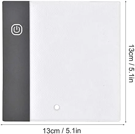 Miniatura 2 de Dibujo a mano LED Artcraft Rastreo Caja de luz Almohadilla de luz portátil Caja de luz Trazador USB Agujero de posicionamiento Flip Book Kit