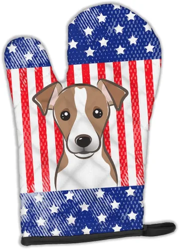 Miniatura 164 de Caroline's Treasures BB4020OVMT Dog House Collection Border Collie - Guante de horno grueso resistente al calor para sartenes calientes y horno