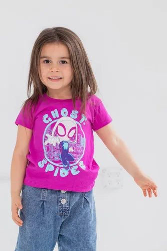 Miniatura 4 de Marvel Spidey and His Amazing Friends - Paquete de 2 camisetas para niñas pequeñas