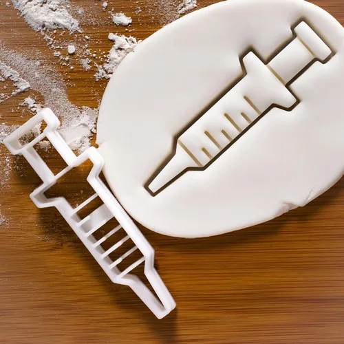 Miniatura 2 de Cortador de galletas de jeringa, 1 pieza - Bakerlogy