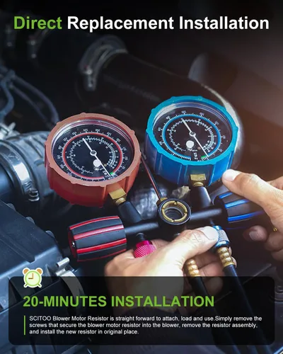 Miniatura 7 de SCITOO Regulador de Resistencia del Ventilador del Sistema de Climatización para 2006-2008 para Audi A3, 2009-2012 para Volkswagen CC, 2007-2016