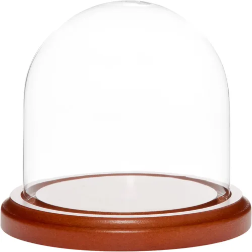 Miniatura 7 de Plymor Cúpula de cristal de 4 x 4 pulgadas (base de madera MDF negra)