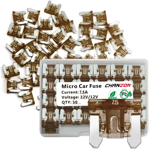 Miniatura 11 de Chanzon 10 Uds. 10 unids 10A bajo perfil Mini Micro Blade Fusible 10 Amp 32V Fusibles de soplado rápido para automóvil, camión, vehículo SUV