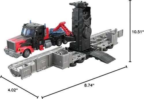 Miniatura 9 de Transformers Toys Generations Legacy Series Leader G2 Universe Laser Optimus Prime - Figura de acción para niños de 8 años en adelante, 7 pulgadas