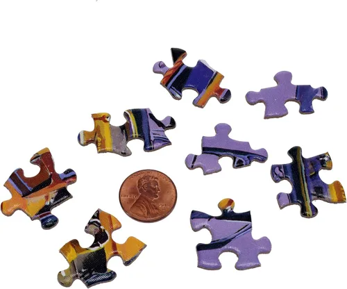 Miniatura 6 de TDC Games Rompecabezas de coche clásico fabuloso de los años 50, rompecabezas vintage de 1000 piezas para adultos
