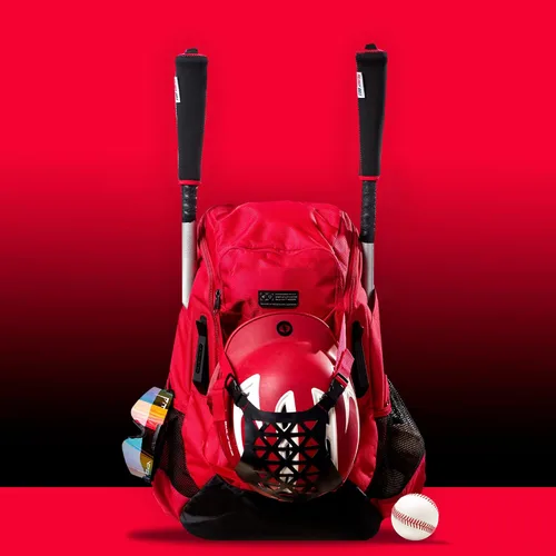 Miniatura 3 de Funda para mango, funda para bate de béisbol que protege el agarre del vehículo y del bate, guantes de bateo y compañero de casco con gancho