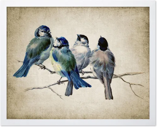 Miniatura 37 de Poster Master Vintage James Audubon Póster - Impresión Retro de Cuervo - Arte de Aves de América - Arte de Aves - Regalo para Hombres, Mujeres