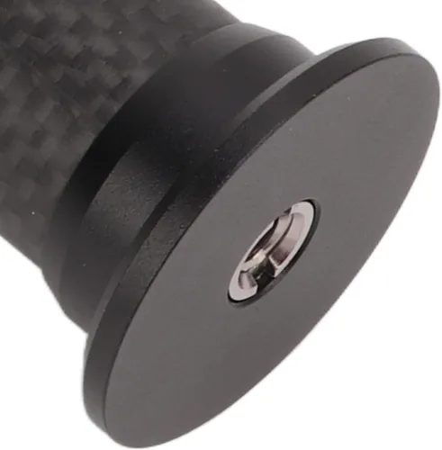 Miniatura 9 de KIMISS - Tubo de extensión de trípode de carbono, poste de extensión de trípode de 2 secciones de fibra de carbono, tubo de extensión de trípode