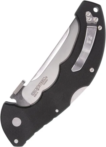 Miniatura 5 de Cold Steel Talwar S35VN - Cuchillo táctico plegable de bolsillo con hoja ultra afilada de acero, mango G10, para uso diario, con mecanismo