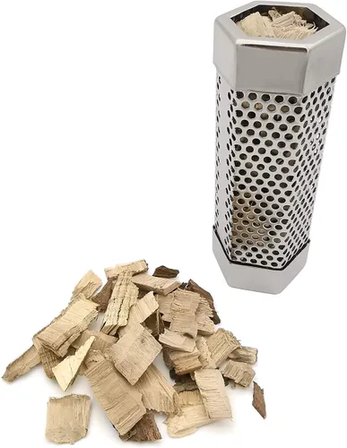 Miniatura 6 de Caja de tubo de humo para parrilla de pellets, tubo generador de ahumador frío de acero inoxidable 304, 2.5 horas de ahumado en caliente o frío