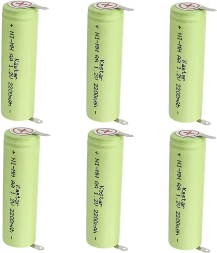 Miniatura 8 de Kastar Paquete de 1 batería Ni-MH de 1.2 V 2200 mAh compatible con Braun 7540 7570 7630 7680 7690 7765 7785 7795 Micron Vario 3 XP 5615 Dantona