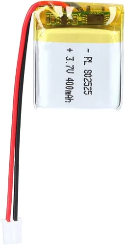 Miniatura 30 de Batería recargable Lipo de polímero de litio de 3.7V 3000mAh 605080 con conector PH2.0.000 in JST para altavoz y dispositivo inalámbrico