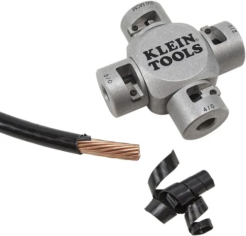 Miniatura 8 de Klein Tools 21051 Pelacables grande (2/0-250 MCM)