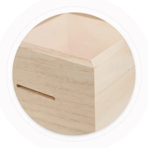 Miniatura 6 de Hucha de madera, alcancía transparente, caja de ahorros, tarro de ahorro, caja de ahorro decorativa, caja de sombras, puntas claras, moneda, ahorro