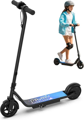 Miniatura 16 de Patinete eléctrico, motor de 350 W-500 W, 9 MPH a 22 MPH, rango de 10-41 millas, suspensión doble, freno dual, control de aplicación, scooter Naranja