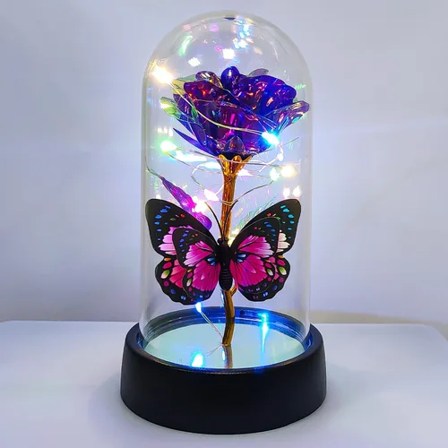Miniatura 8 de Rosa Eterna para el Día de la Madre, Ideas de Flores para el Día de la Madre, Regalos de Flores para Mamá y Esposa del Día de la Madre de Hija