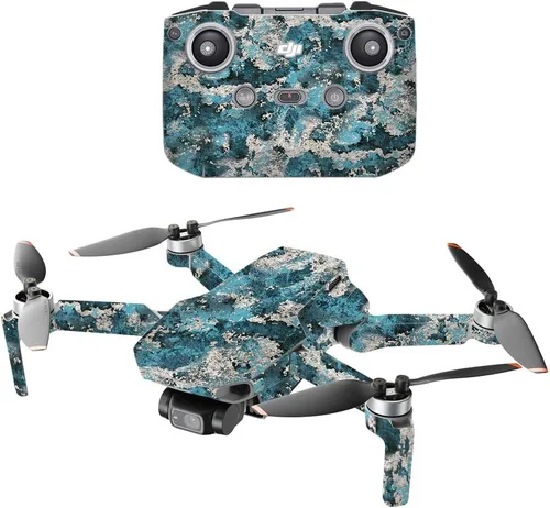 Miniatura 31 de MightySkins Compatible con DJI Mini 2 Dron portátil – Camuflaje rojo Funda protectora de vinilo duradera y única Fácil de aplicar, quitar