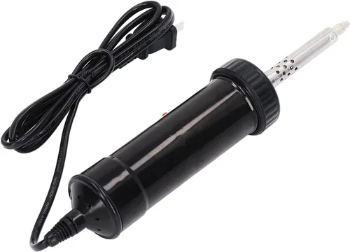Miniatura 2 de Bomba desoldadora eléctrica con 3 puntas de succión, ventosa automática de soldadura al vacío de 350 W, enchufe de EE. UU. CA 110 V, acero