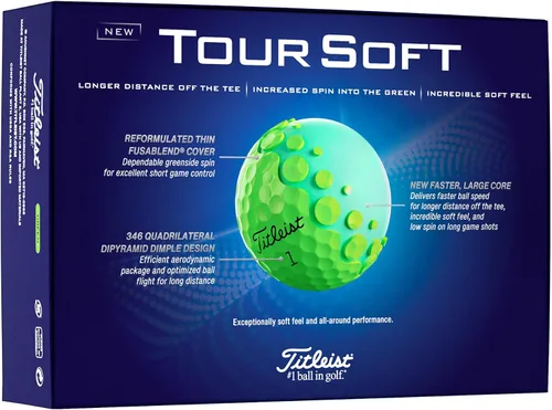 Miniatura 8 de Titleist Tour Soft Prior Generation Golf Balls