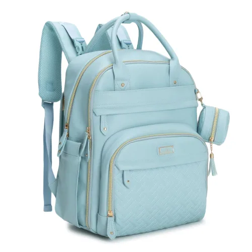 Miniatura 18 de BabbleRoo - Mochila para pañales - Bolso de viaje con artículos esenciales para bebés - Mochila multifuncional resistente al agua, bolso de viaje