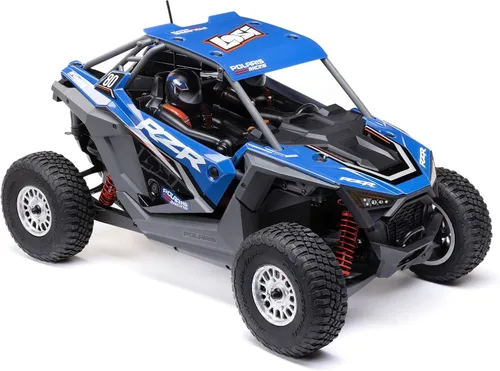 Miniatura 9 de Losi Camión RC 1/10 RZR Rey 4 ruedas Tracción sin escobillas Batería lista para funcionar y cargador no incluidos Polaris LOS03029T1 Camiones