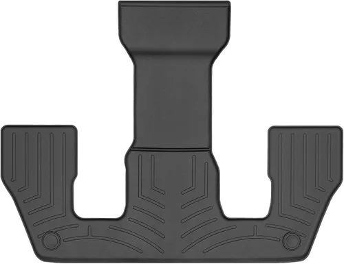WeatherTech Alfombrillas de suelo de ajuste personalizado para Jeep Grand Cherokee L con asientos de cubo de segunda fila (4416963) - 3ª fila, negro