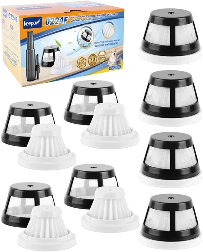 Miniatura 10 de KEEPOW Filtro de vacío de repuesto compatible con BISSELL AeroSlim aspiradora de mano inalámbrica 29869, 29861, 29867, 29868, 2986, pieza # 1624405