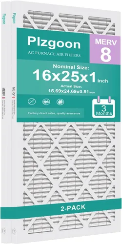 Miniatura 19 de Filtros de Aire 10x10x1 MERV 8 MPR 600 Paquete de 4 Filtros Plisados para Hogar HVAC AC Calefacción Filtros de Aire Acondicionado para Casa Oficina