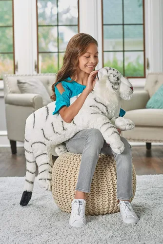 Miniatura 6 de Wild Republic Jumbo - Animal gigante de peluche, Talla Tiger, 30