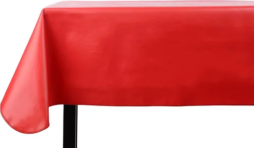 Miniatura 11 de Yourtablecloth - Mantel de vinilo de alta resistencia rectangular o cuadrado – calibre 6 – parte trasera de franela – mantel lavable