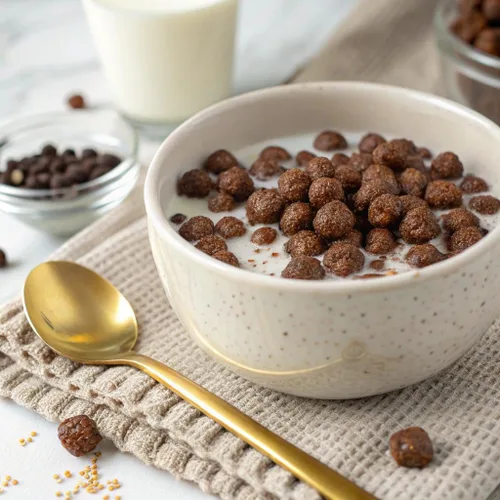 Miniatura 3 de Cocoa Puffs, cereales para el desayuno con sabor a chocolate, hechos con grano integral, bolsa resellable de 32 onzas