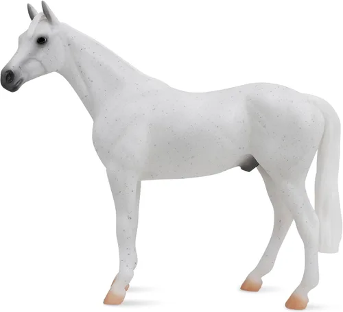 Miniatura 9 de Caballitos Breyer serie Freedom Blue Roan Brabant Juguete de caballo 9.75" x 7" Escala 1:12 Modelo #1052