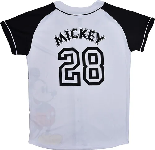 Miniatura 8 de Disney Mickey Mouse Stitch Jack Skellington - Camiseta de manga corta para mujer Blanco - Mickey