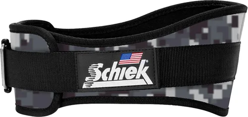 Miniatura 20 de Schiek Sports 2006 Nylon 6 Pulgadas Cinturón de Levantamiento de Pesas - Cinturón de Apoyo para Elevación de Potencia Negro