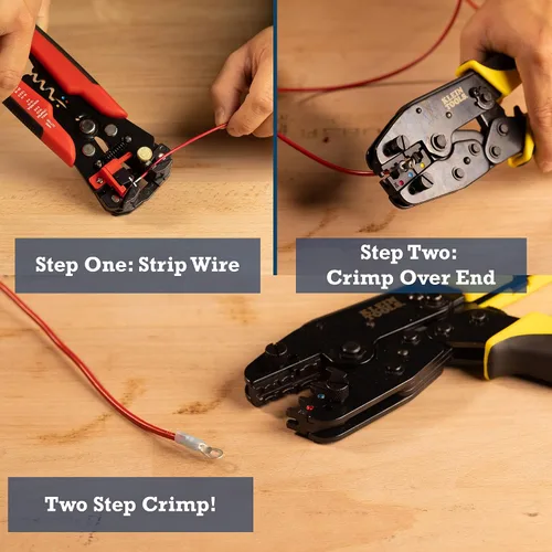 Miniatura 4 de Rebuild Skills Pelacables eléctricos automáticos para cable de cobre trenzado o sólido de 10-24Awg