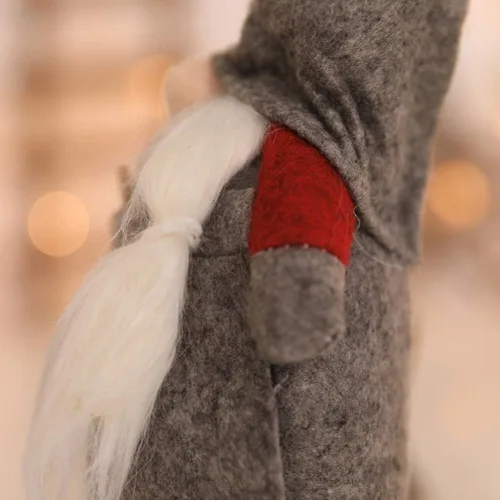 Miniatura 6 de KESYOO Adorno de muñeco de gnomo de Navidad sueco Tomte, adorable muñeca sin rostro, sueco, escandinavo, Papá Noel, decoración de escritorio