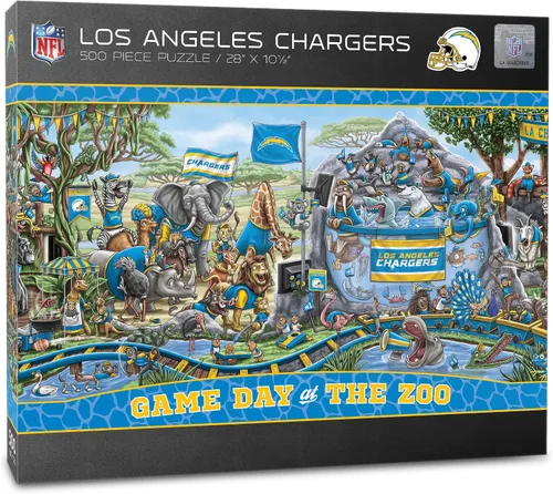 Miniatura 29 de YouTheFan - Rompecabezas NFL Game Day at The Zoo, 500 piezas