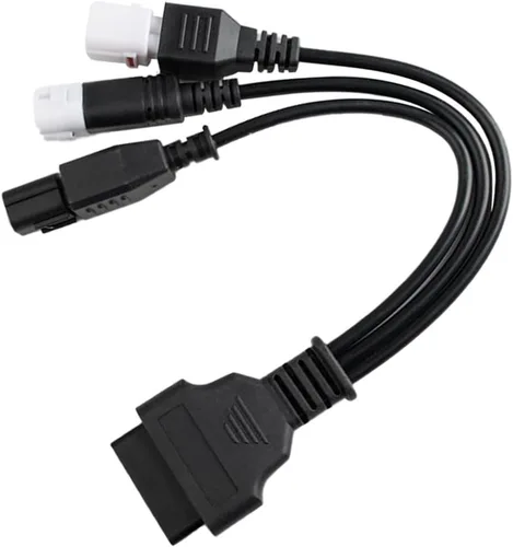 Miniatura 6 de Cable de adaptadores de motocicleta 16Pin hembra a 3 4 6pin macho OBDII herramienta de diagnóstico de motocicletas Cable de diagnóstico