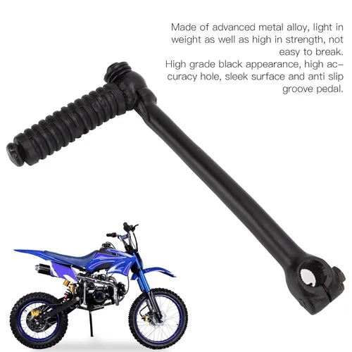 Miniatura 3 de Kick Start - Palanca de arranque plegable de 0.51 pulgadas, brazo de pedal de arranque de 7.677 in para CRF50 XR50 50cc 70cc 110cc 125cc Dirt Pit