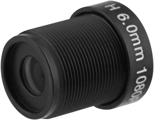 Miniatura 8 de Lente de cámara CCTV de 0.236 in, lente de seguridad IR de 2 MP con gran angular de 58°, lente de cámara IP de visión nocturna de 24 horas para CCD