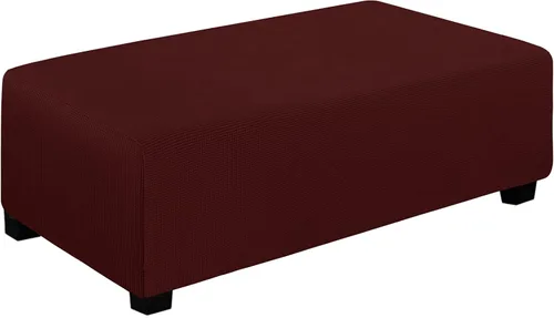 Miniatura 103 de Easy-Going Funda Elástica para Otomana Taburete de Almacenamiento Plegable Protector de Muebles Funda Rectangular Suave con Parte Inferior Elástica