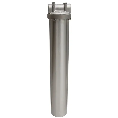 Miniatura 10 de INTBUYING Carcasa de filtro de agua resistente para toda la casa, purificación de agua de acero inoxidable 304, filtro de 10 pulgadas, entrada