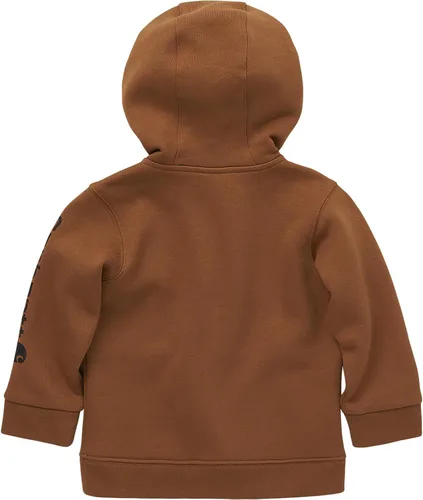 Miniatura 2 de Carhartt Sudadera de manga larga con capucha y media cremallera para niño