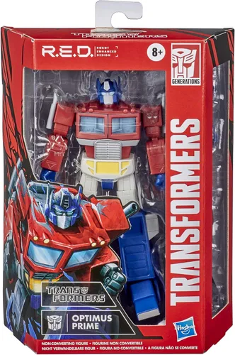 Miniatura 6 de Transformers R.E.D. [Diseño Mejorado de Robot] Los Transformers G1 Optimus Prime, Figura No Convertible