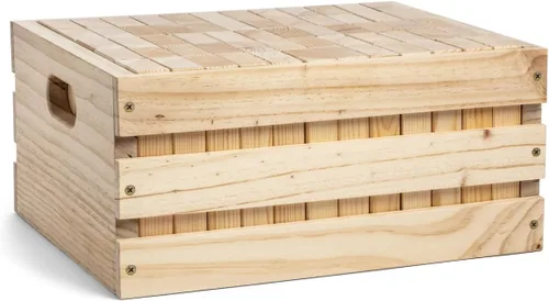 Miniatura 2 de Tailgating Pros Maderas gigantes de primera calidad con caja de madera natural – Juego gigante para patio al aire libre, la torre crece hasta más