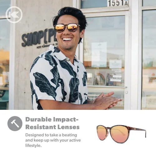 Miniatura 21 de Knockaround Mai Tais - Gafas de sol polarizadas para mujeres y hombres, lentes resistentes a los impactos y protección completa UV400